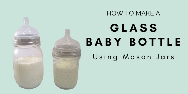 how to make a glass baby bottle dyi